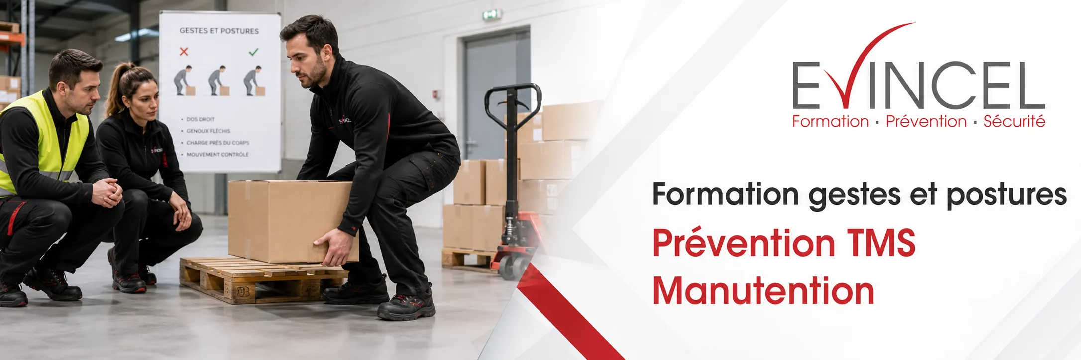 Image de la formation Formation Gestes et Postures – Manutention manuelle et prévention des TMS