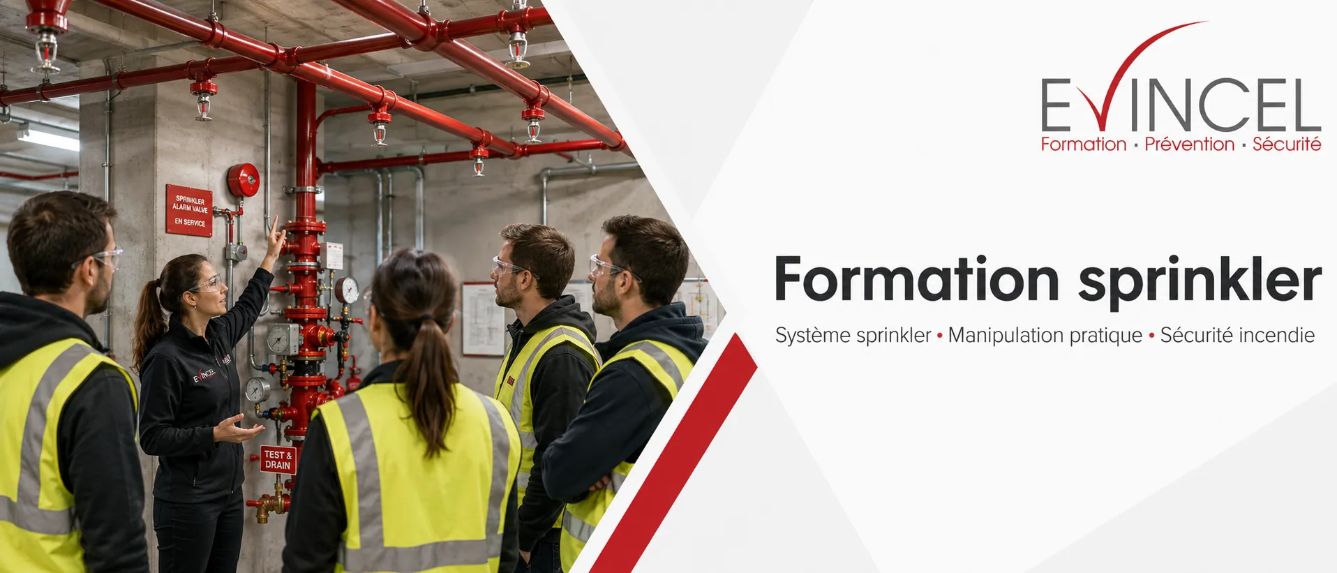 Informations sur la durée et les tarifs de la formation Formation sprinkler – Fonctionnement, surveillance et conduite à tenir